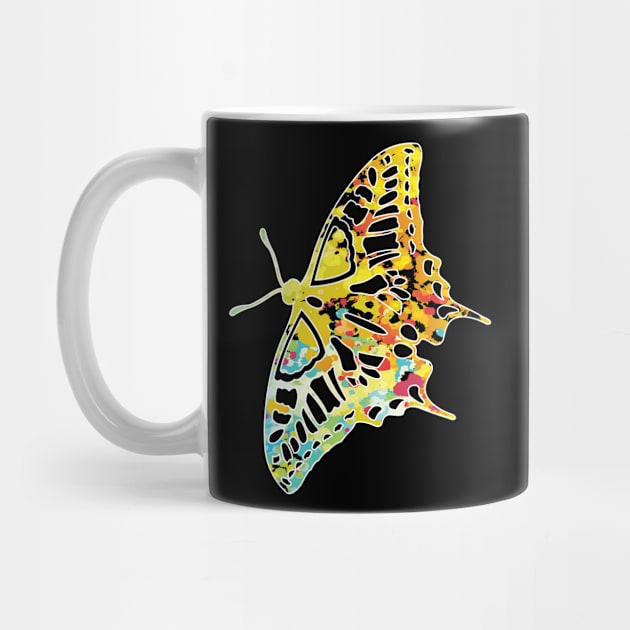 Cool butterfly colored t-shirt by thefriendlyone